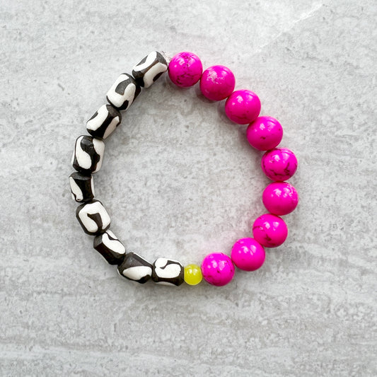 Pop o pink bracelet